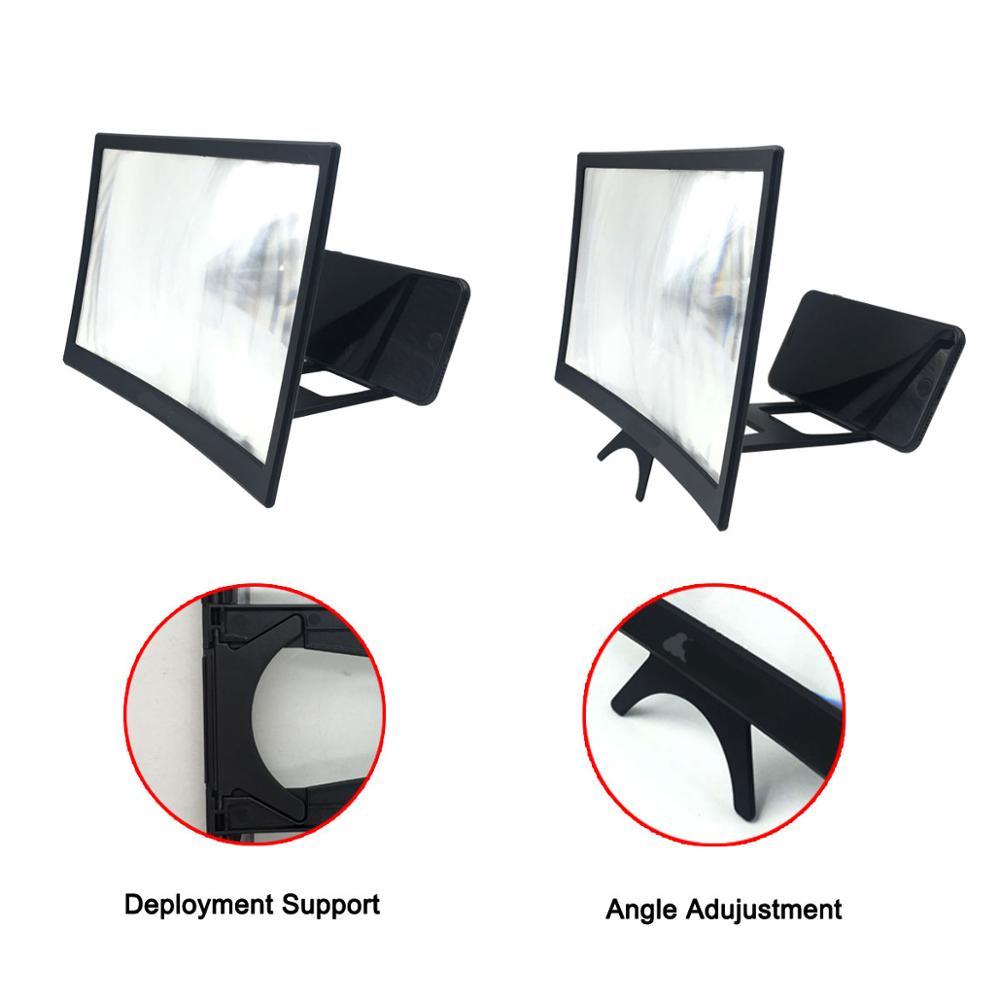 DssDay 12-inch 3D Curved Phone Screen Magnifier