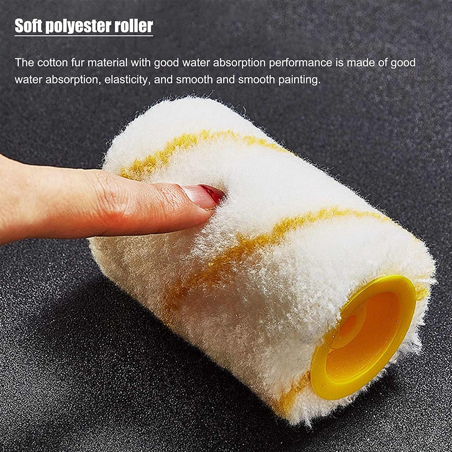 Multifunctional trimming color separation roller brush