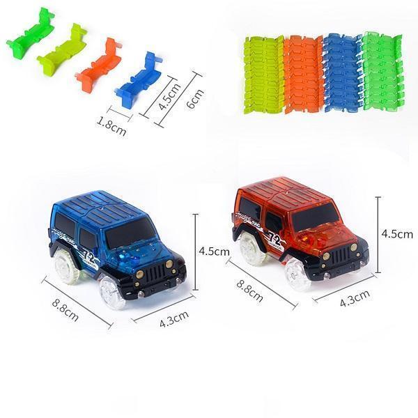 Variety Luminous Magic Rail Car