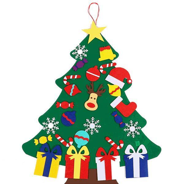 DIY felt christmas tree(Best Gift For Children.)
