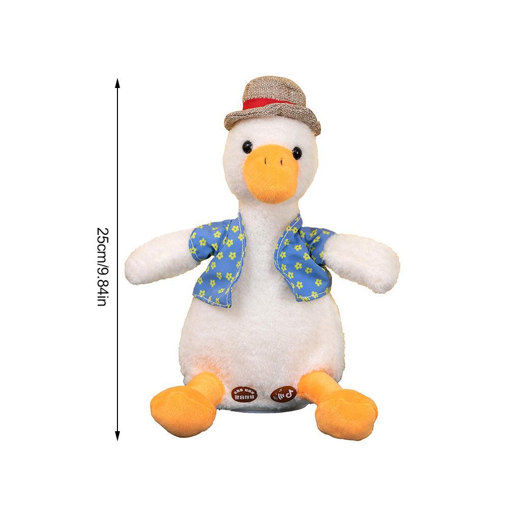 Talking Repeat Duck Electric Plush Toy