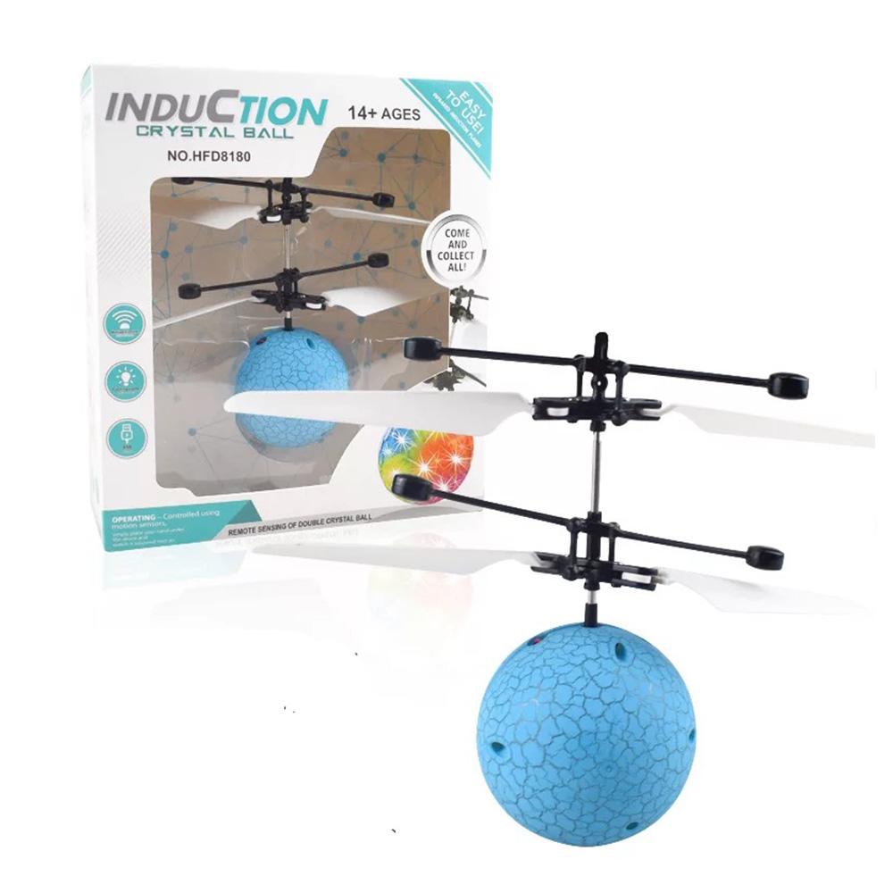 LED induction flying ball