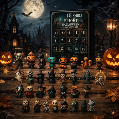 🔥Fast Shipping🎃2026 Halloween Countdown Advent Calendar Gift Box - 31 Nights of Fright Blindbags Surprise Set👻