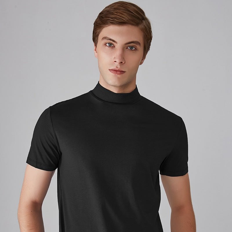 🔥40% OFF🔥Men 's High Neck Slim Fit T-shirt