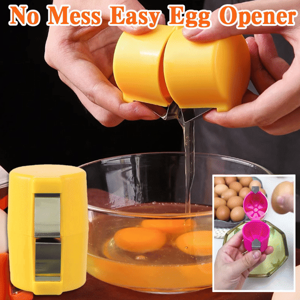 🔥50% OFF🔥Quick Egg Cracker Tool - Open Hundreds of Eggs Faster & Cleaner