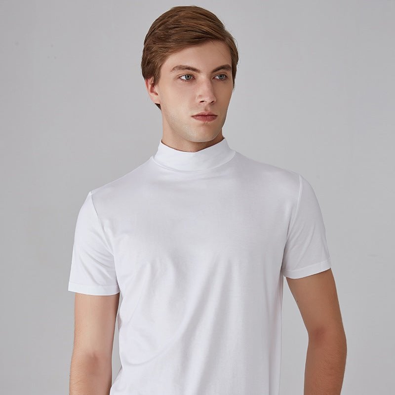 🔥40% OFF🔥Men 's High Neck Slim Fit T-shirt