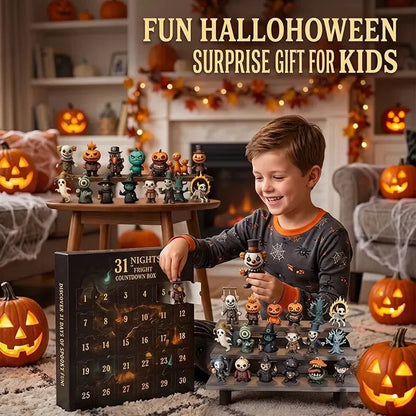 🔥Fast Shipping🎃2026 Halloween Countdown Advent Calendar Gift Box - 31 Nights of Fright Blindbags Surprise Set👻