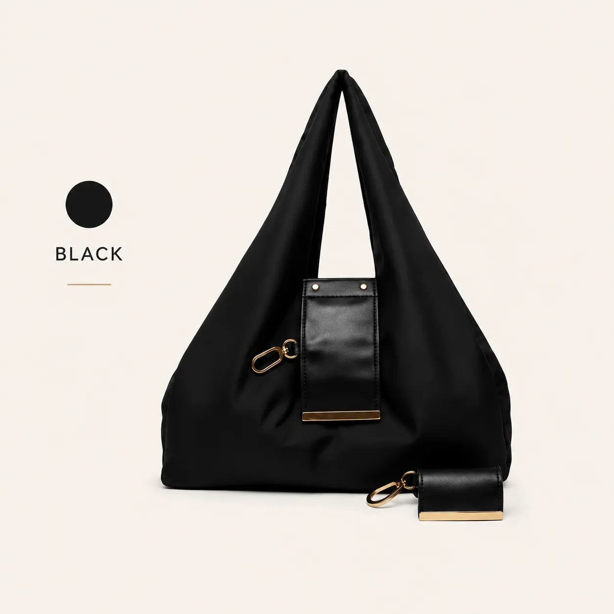 SOWINLY™ Varelli Charm Transformable Bag – Stylish Vegan Leather Tote & Keychain Charm