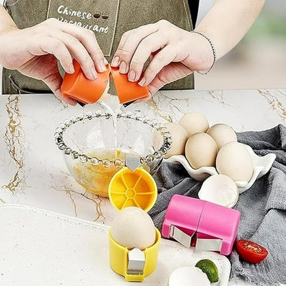 🔥50% OFF🔥Quick Egg Cracker Tool - Open Hundreds of Eggs Faster & Cleaner