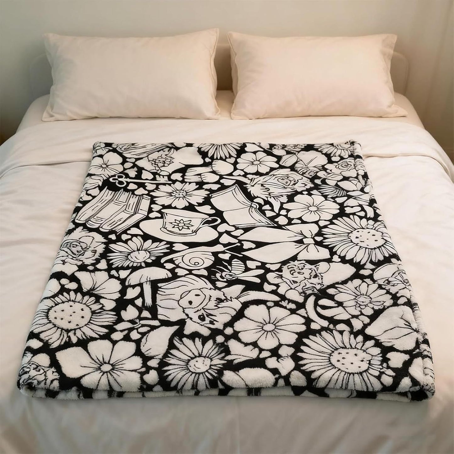 ✨Last Day 50% OFF🎨DIY Coloring Blanket with Markers🎁Perfect Gift For Family & Friends