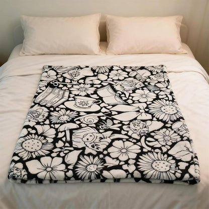 ✨Last Day 50% OFF🎨DIY Coloring Blanket with Markers🎁Perfect Gift For Family & Friends