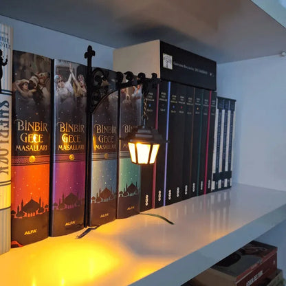 🔥LAST DAY 50% OFF - Library Lantern-Decorative Bookshelf Lighting