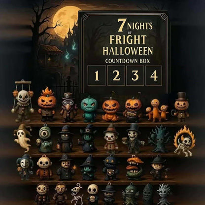 🔥Fast Shipping🎃2026 Halloween Countdown Advent Calendar Gift Box - 31 Nights of Fright Blindbags Surprise Set👻