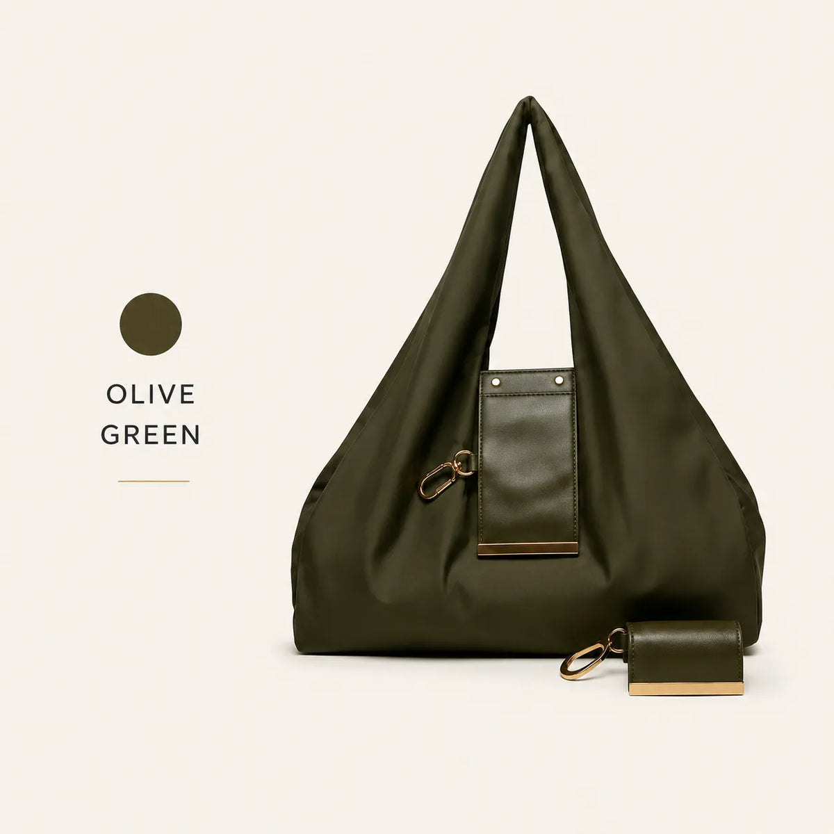 SOWINLY™ Varelli Charm Transformable Bag – Stylish Vegan Leather Tote & Keychain Charm