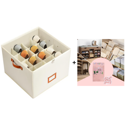 ⏳Limited time 50% off💥Oxford Fabric Foldable Design Shoe Organizer, Storage Box