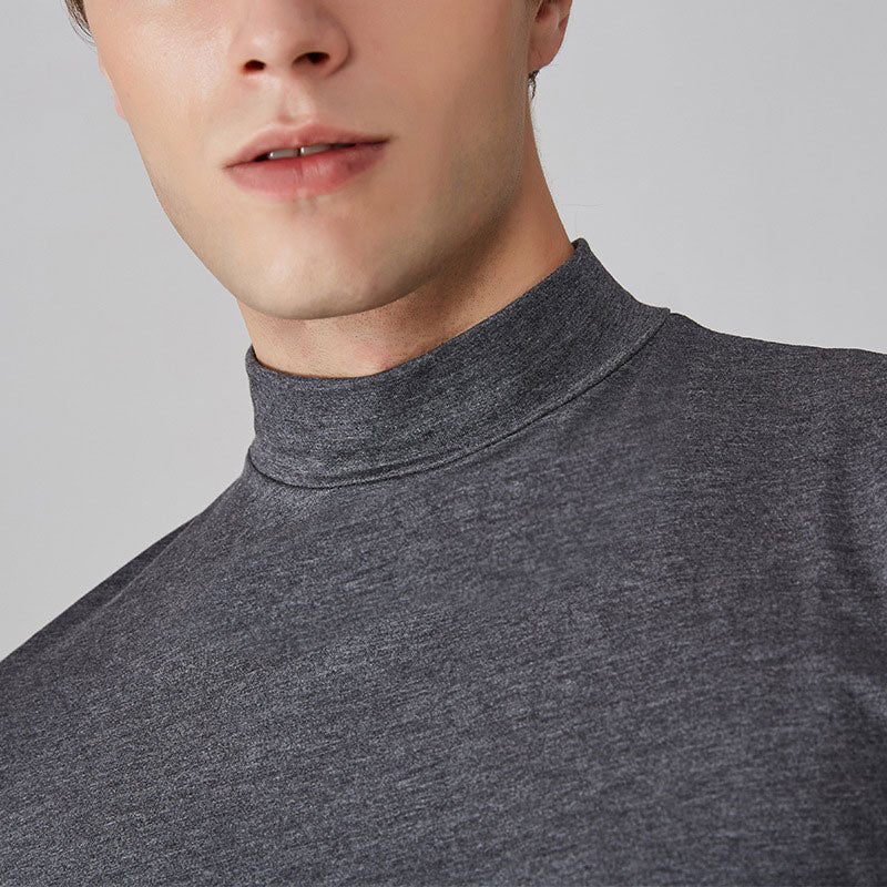 🔥40% OFF🔥Men 's High Neck Slim Fit T-shirt