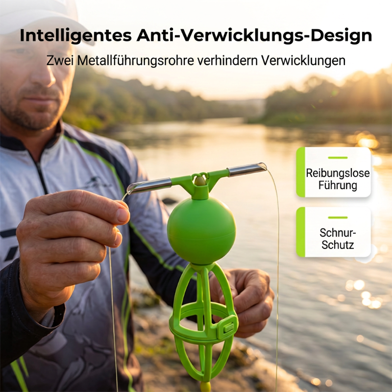 Tangle-Free Bottom-Up Feeder Basket Fishing System