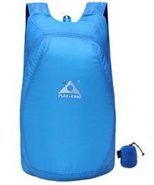 Travel folding backpack