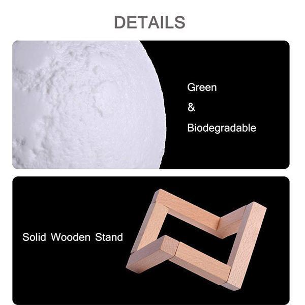 3D-Print Moon Lamp Aromatherapy Humidifier