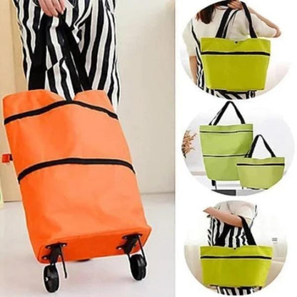 Foldable shopping cart