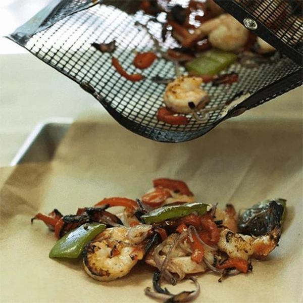Reusable Mesh Barbecue Pouch