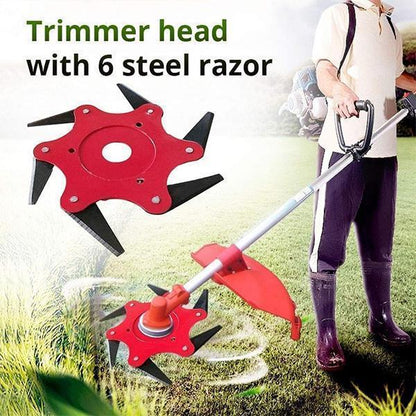 Manganese Steel Lawn Mower Trimmer Head
