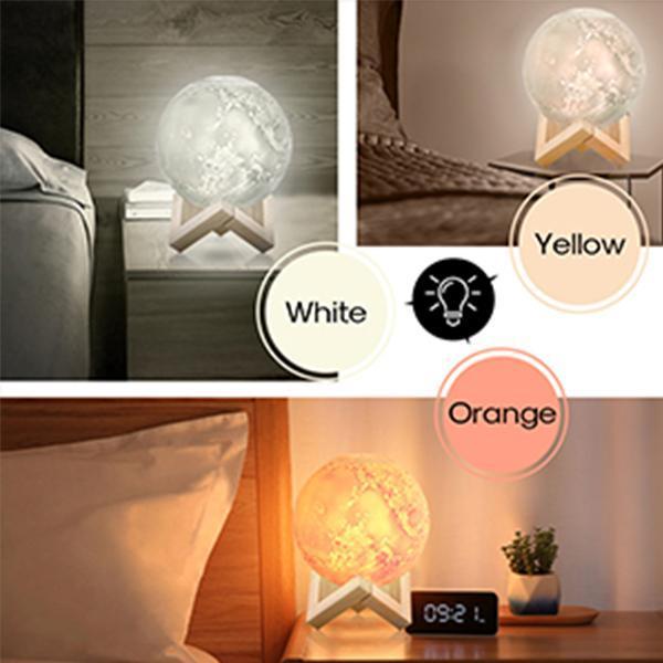 3D-Print Moon Lamp Aromatherapy Humidifier