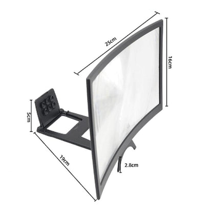DssDay 12-inch 3D Curved Phone Screen Magnifier
