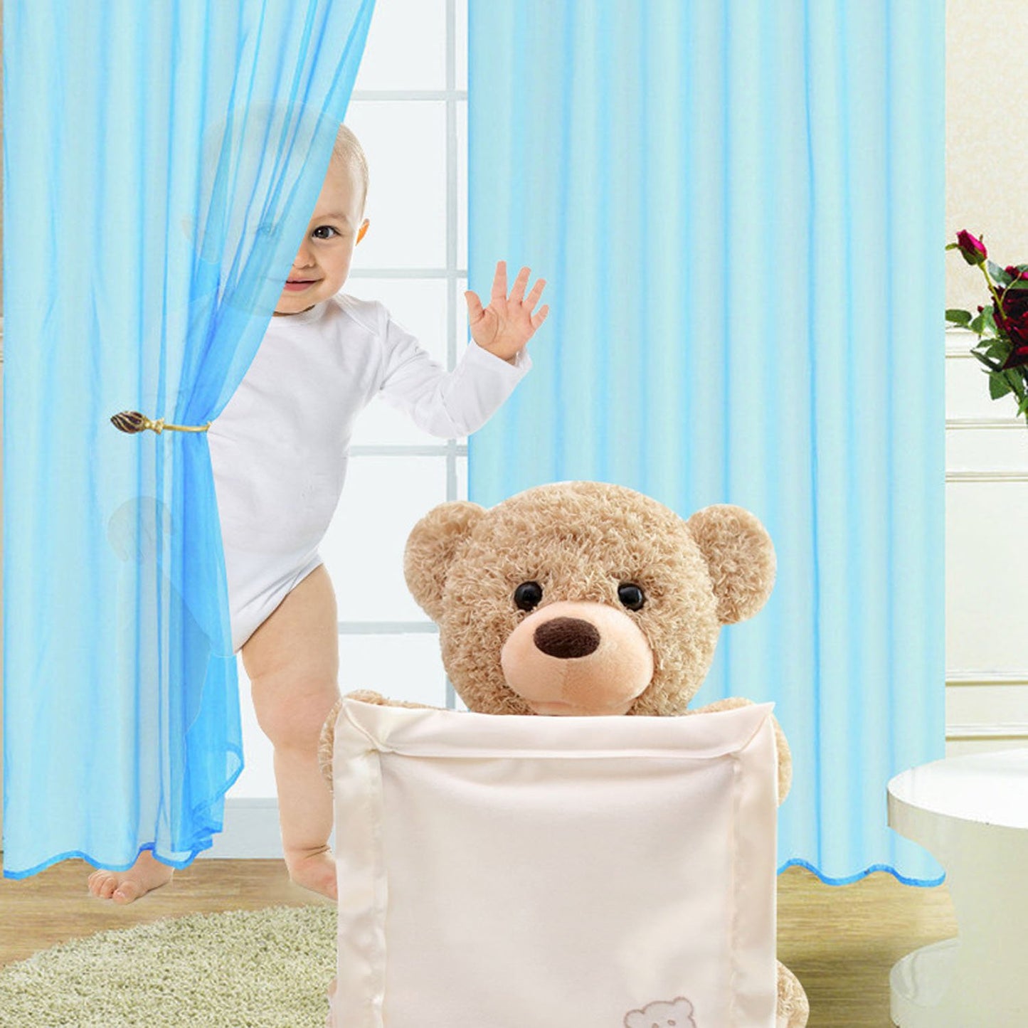 Teddy bear electric toy