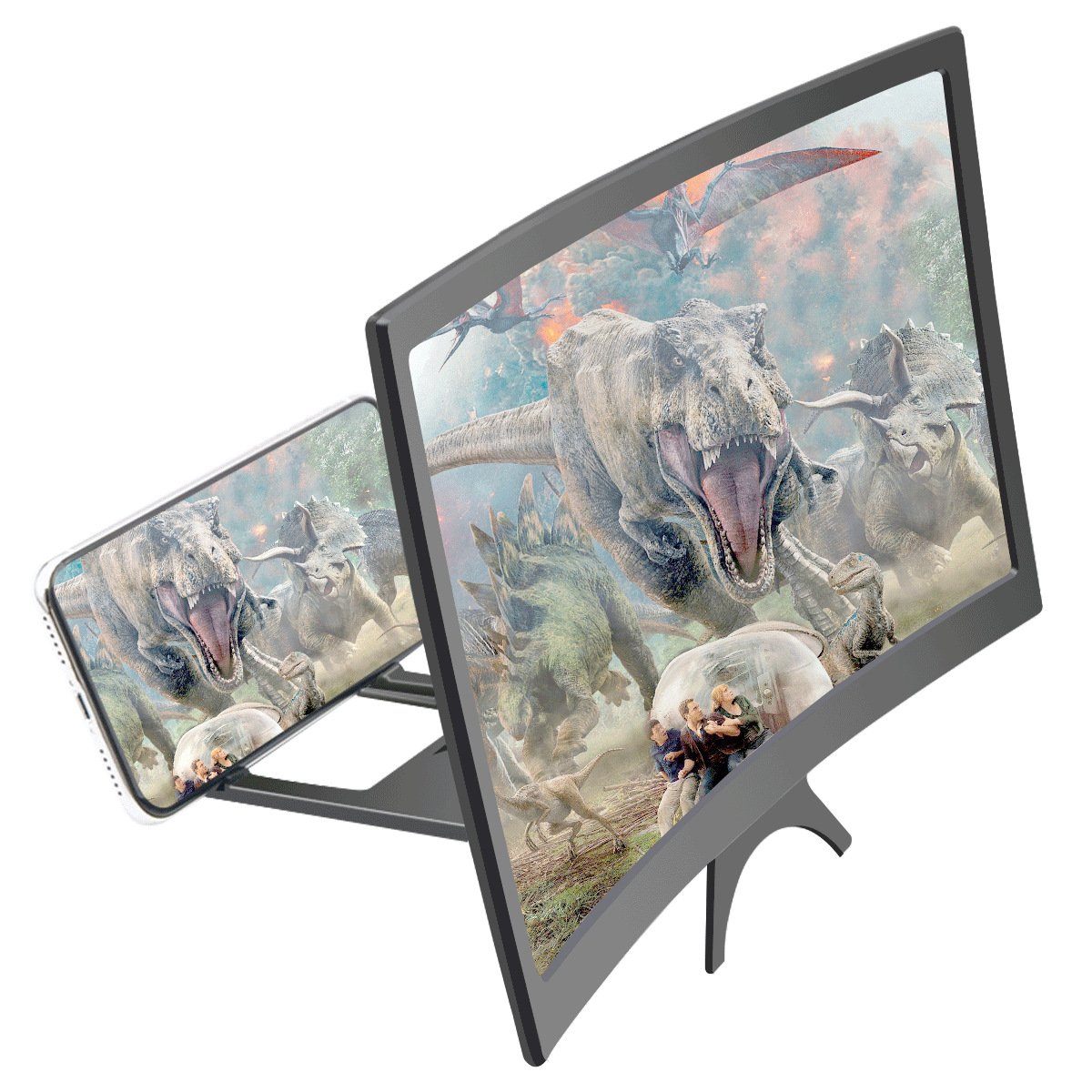 DssDay 12-inch 3D Curved Phone Screen Magnifier