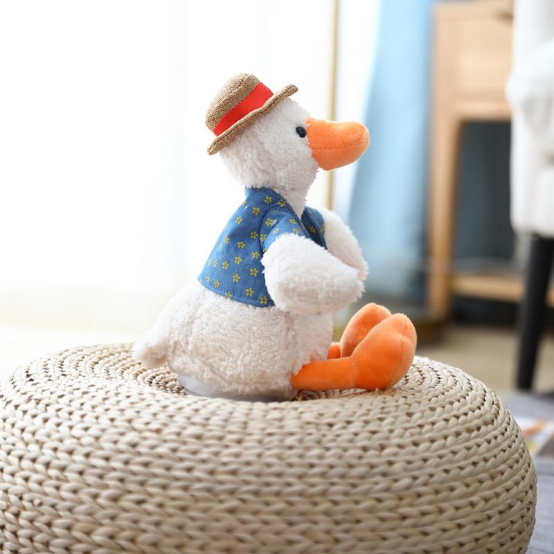 Talking Repeat Duck Electric Plush Toy