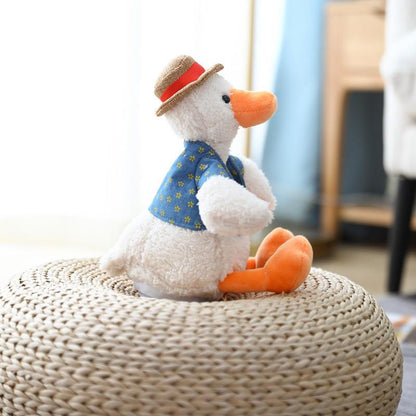 Talking Repeat Duck Electric Plush Toy