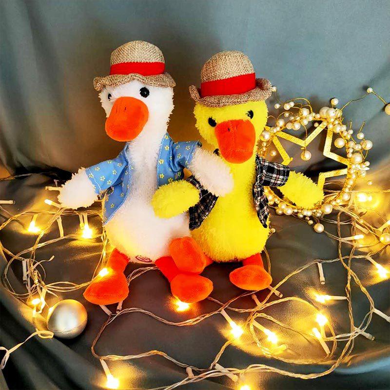 Talking Repeat Duck Electric Plush Toy