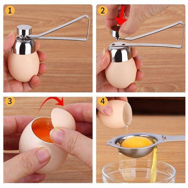 Stainless Steel Egg Opener