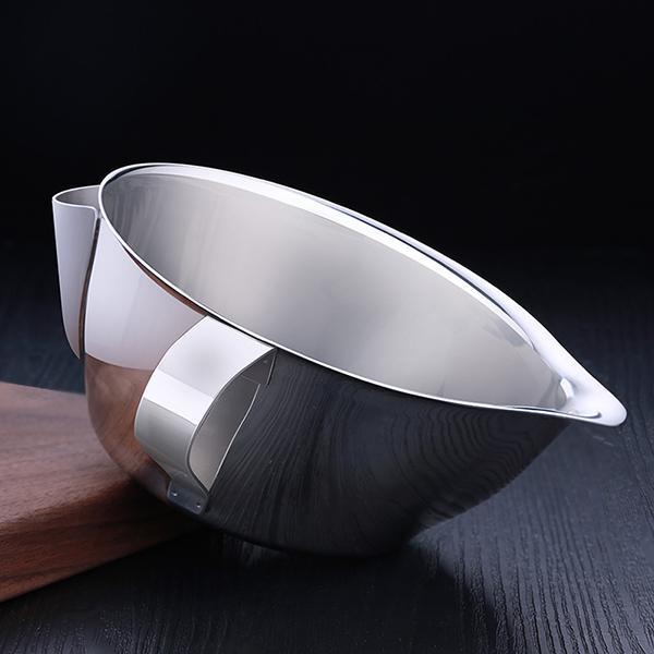 Stainless steel grease bowl