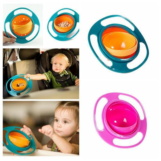 360 Rotating Spillproof Bowl🍚👶