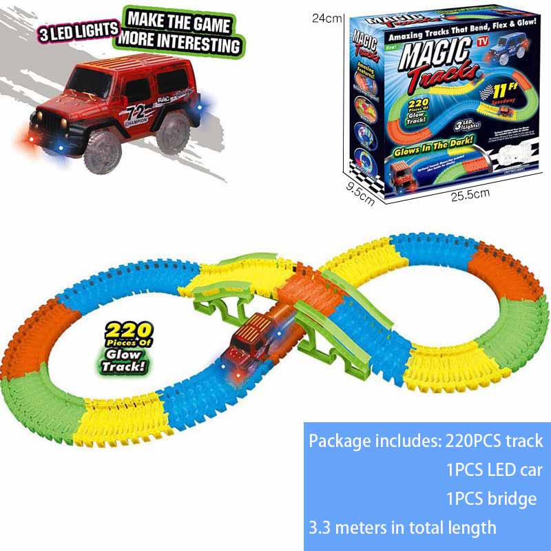 Variety Luminous Magic Rail Car