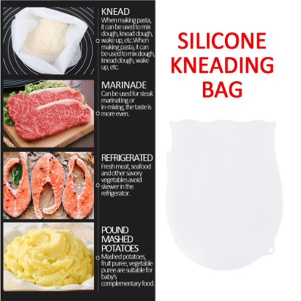 Three In One Silicone Kneading Bag Fresh-keeping Bag