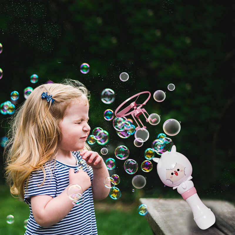 2021 New Flying Bamboo Dragonfly Bubble Machine