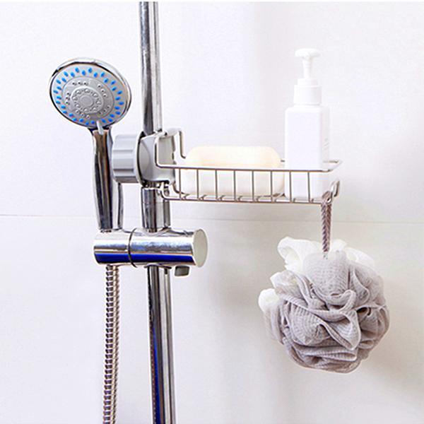 Multifunctional faucet storage rack