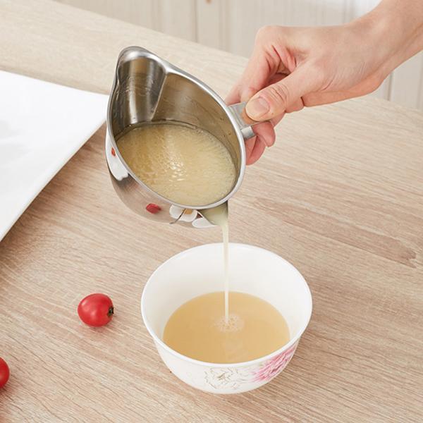 Stainless steel grease bowl