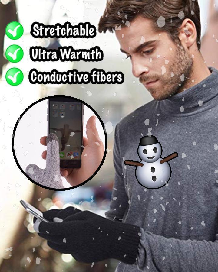 Knit Touch Screen Gloves