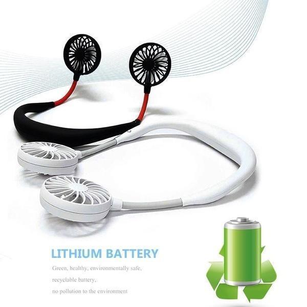 Lazy Neckband Fan - Keep Cool Wherever You Are!
