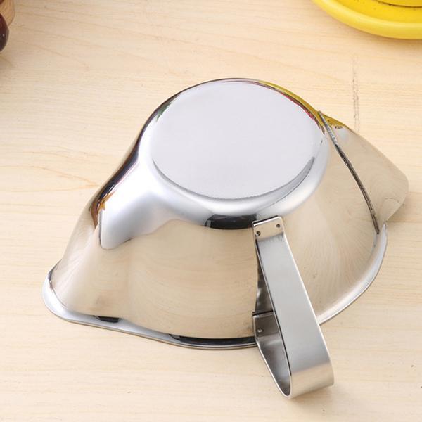 Stainless steel grease bowl