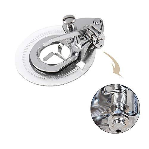 Disc embroidery presser foot