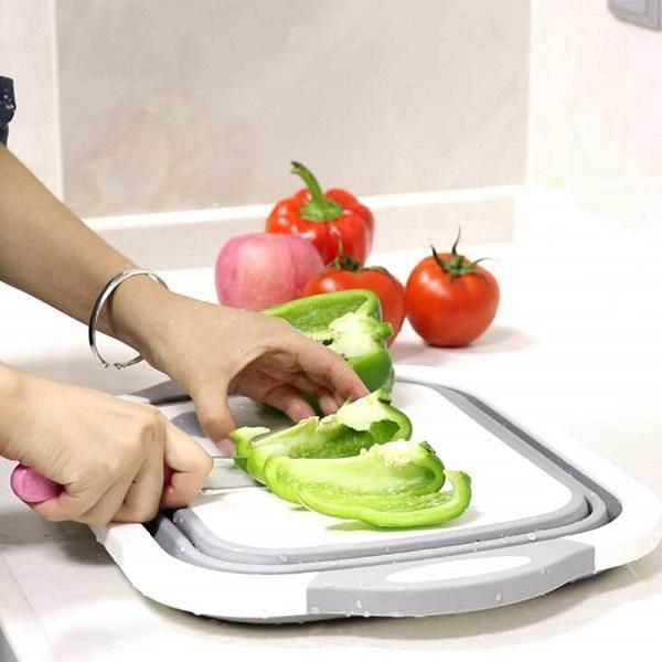 Multi-Purpose Folding Basket Cutting Board