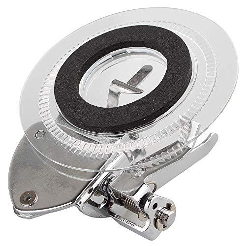 Disc embroidery presser foot