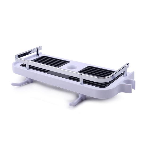 Adjustable Bathroom Pole Shower Shelf