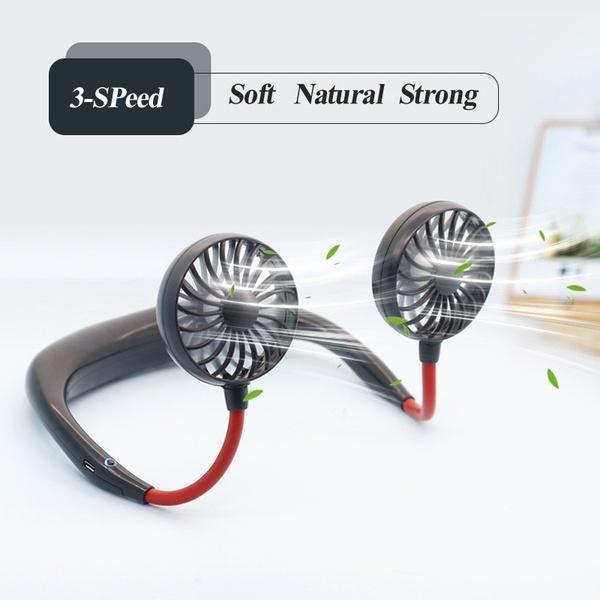 Lazy Neckband Fan - Keep Cool Wherever You Are!