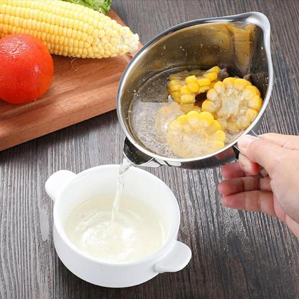 Stainless steel grease bowl